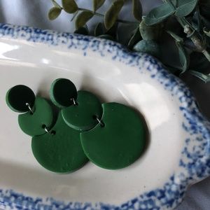 The Guatemala- Handmade - Clay Earrings